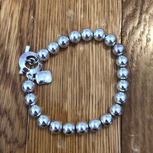 Ralph Lauren silver ball bracelet